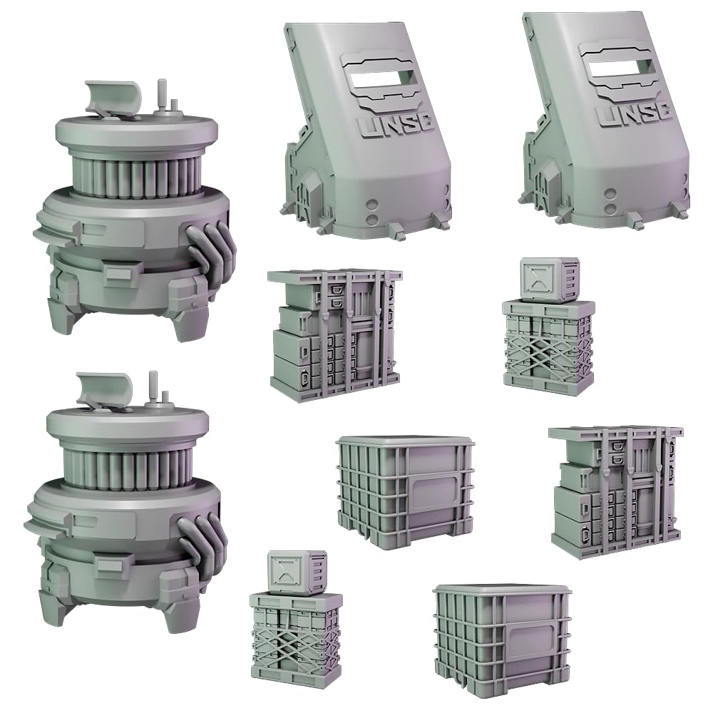 Mantic Games Halo Flashpoint UNSC Scenery Set