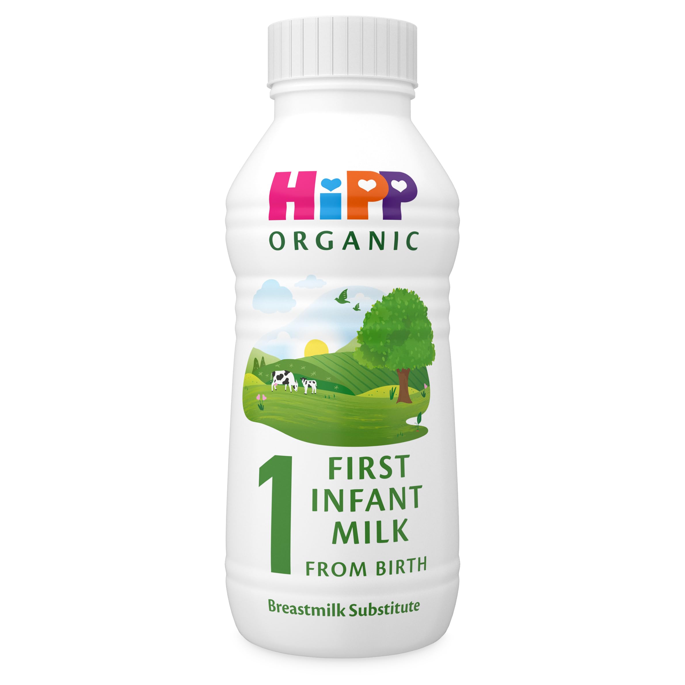 HiPP Organic 1 First Infant Ready to Feed Liquid Baby Formula - Suitable From Birth | 470 ml 1