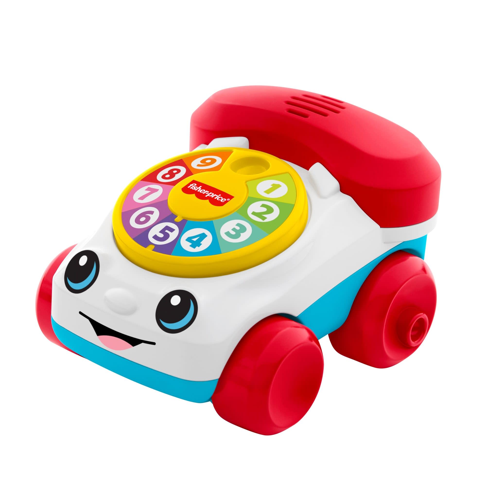 Fisher-Price Chatter Telephone Vehicle Push-Along Toy | Ages 6+ Months | JKD56 1