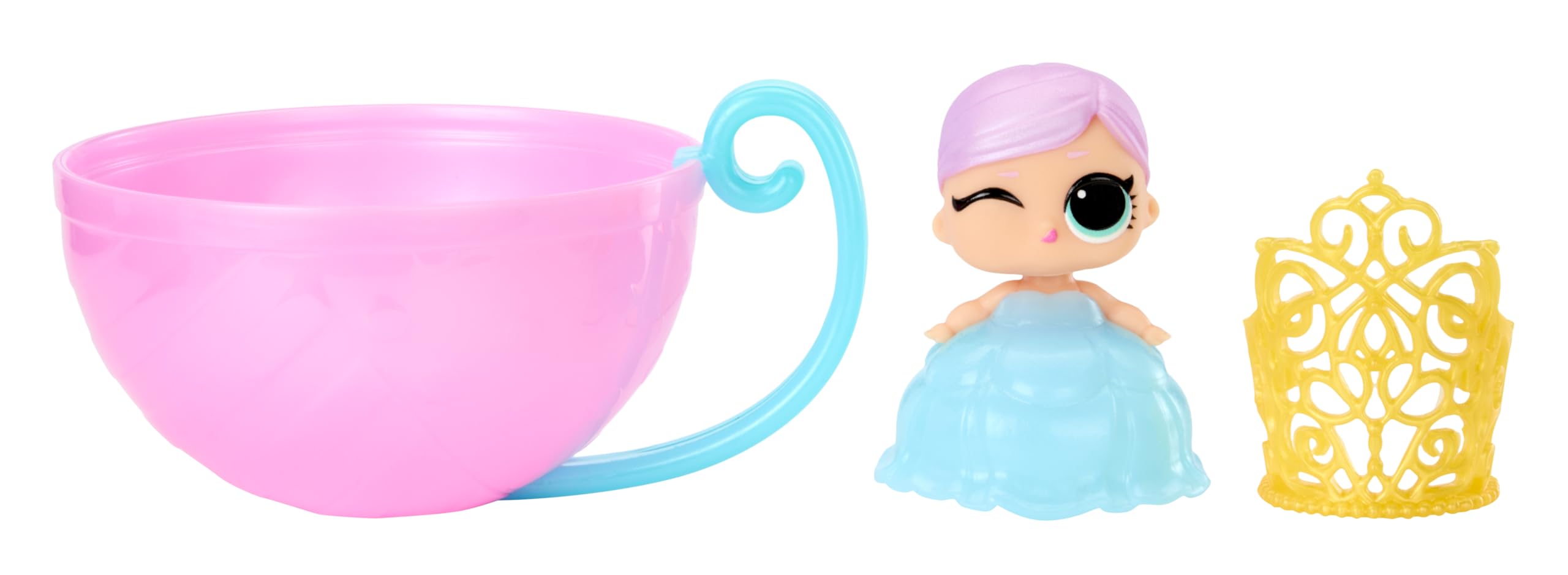 L.O.L. Surprise! Princess Baby Sisters Doll | Color-Change Feature | Collectible Plastic Figure