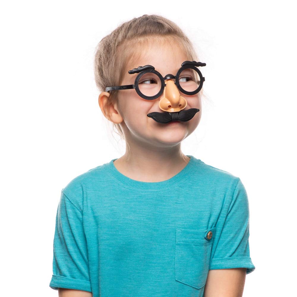 Baker Ross Funny Face Disguises Eyewear - Pack of 8 | Plastic | Unisex Children 3