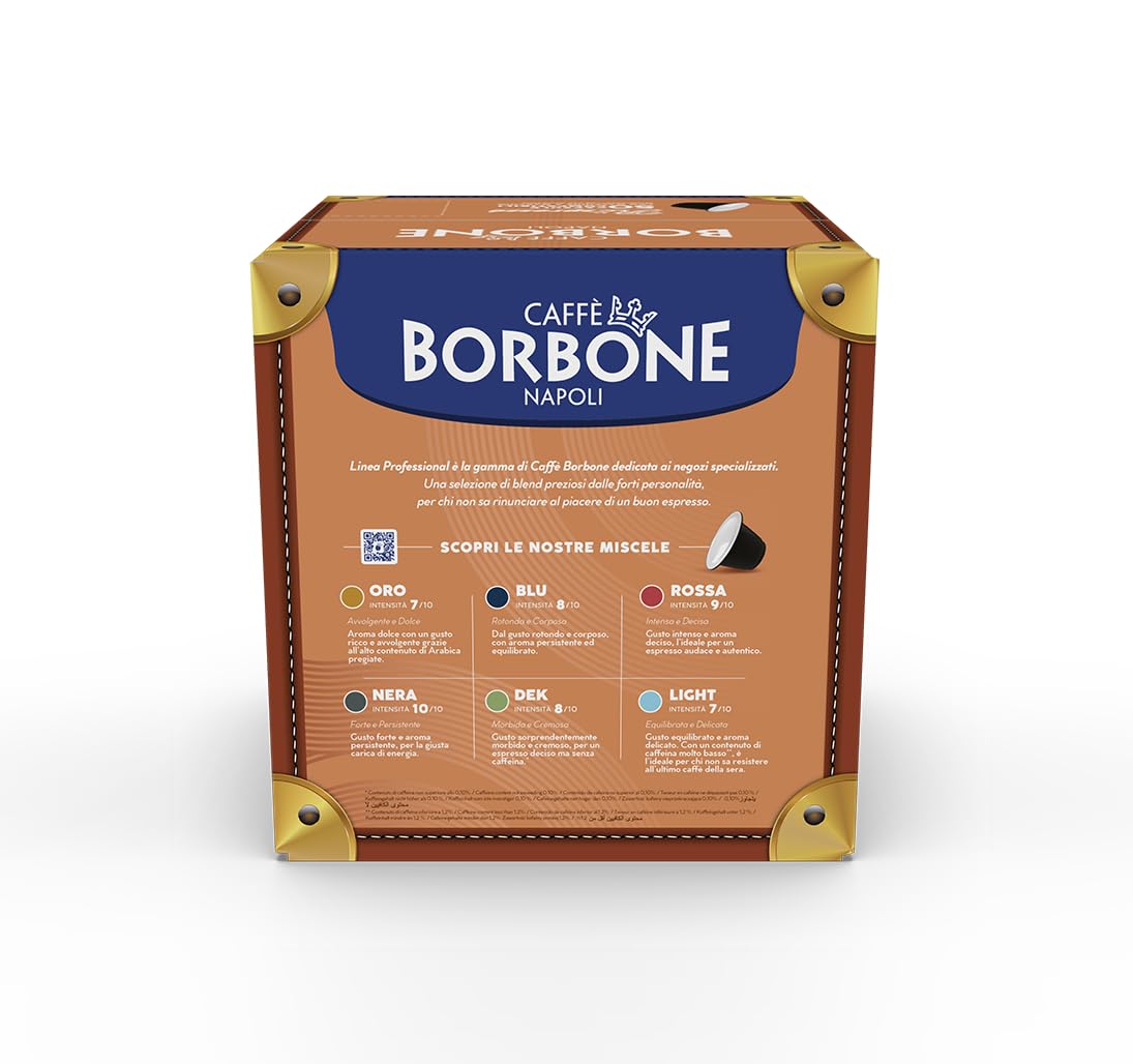 Caffè Borbone Respresso Dek Decaffeinated Coffee Blend - 50 Capsules for Nespresso® Machines 3