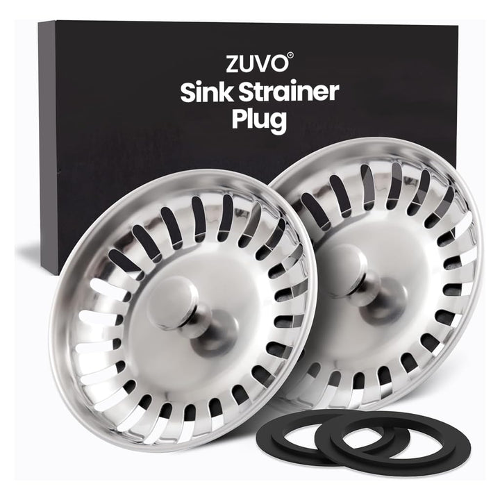 Zuvo 78mm Stainless Steel Kitchen Sink Strainer Plug Replacement