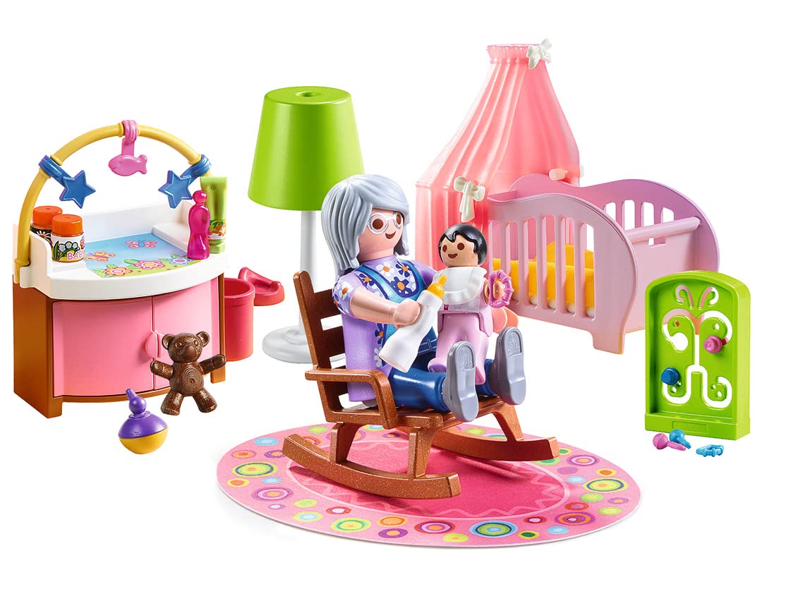 Playmobil 70210 Dollhouse Nursery Playset - For Children Ages 4+ 9