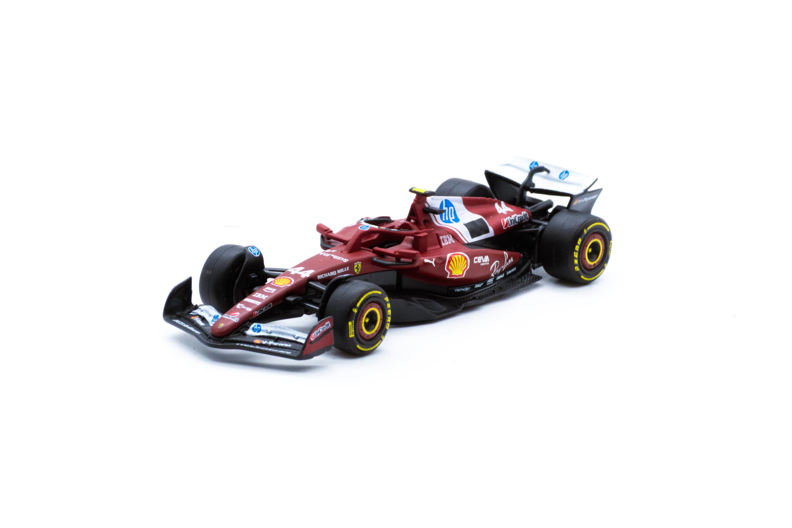 Bburago F1 Ferrari SF-25 #44 Lewis Hamilton 2025 Diecast Car | 1:64 Scale | Metal 4