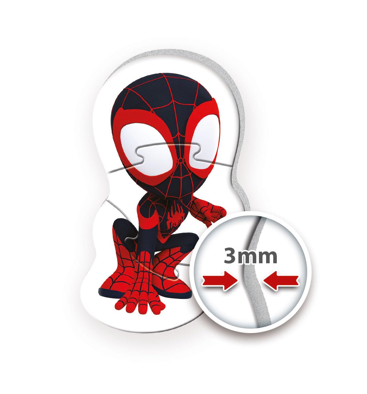 Clementoni Marvel Spidey And His Amazing Friends Jigsaw Puzzle Set 20836 | 3, 6, 9, 12 Pieces | Ages 2+ 5