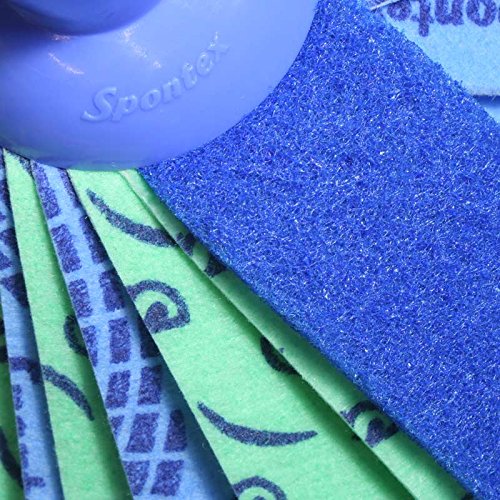 Spontex Multi+ Fringe Mop Refill - Ultra Absorbent | Non-Scratch Sponge Centre | Reusable 5