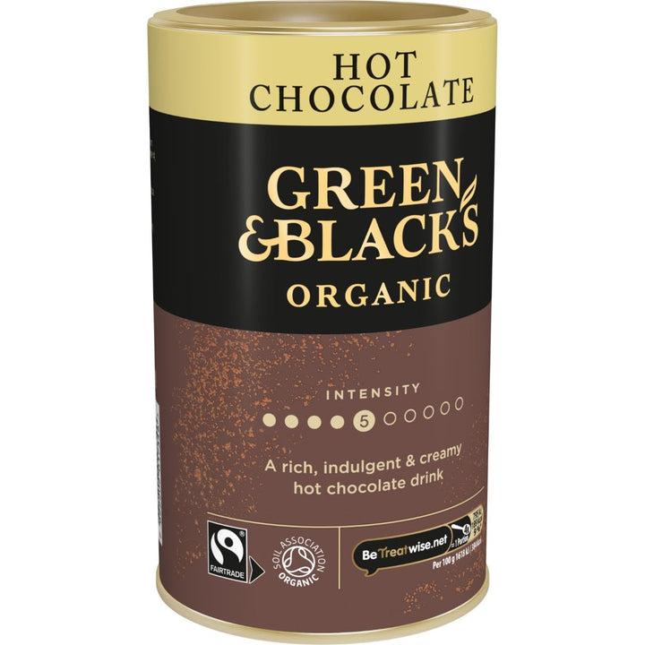 Green & Black's Organic Hot Chocolate - Rich & Indulgent Drinking Chocolate, 250g