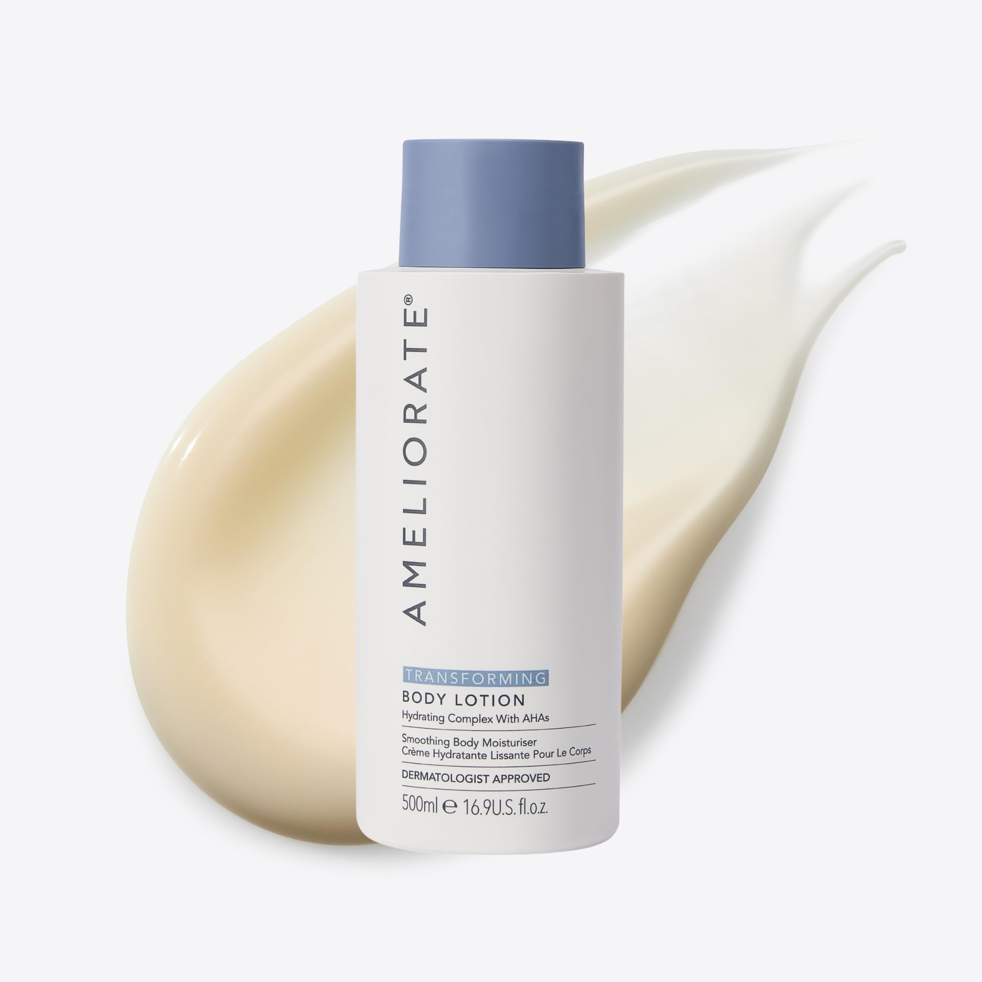 AMELIORATE Transforming Body Lotion - Exfoliates & Hydrates for KP & Bumpy Skin | 500ml