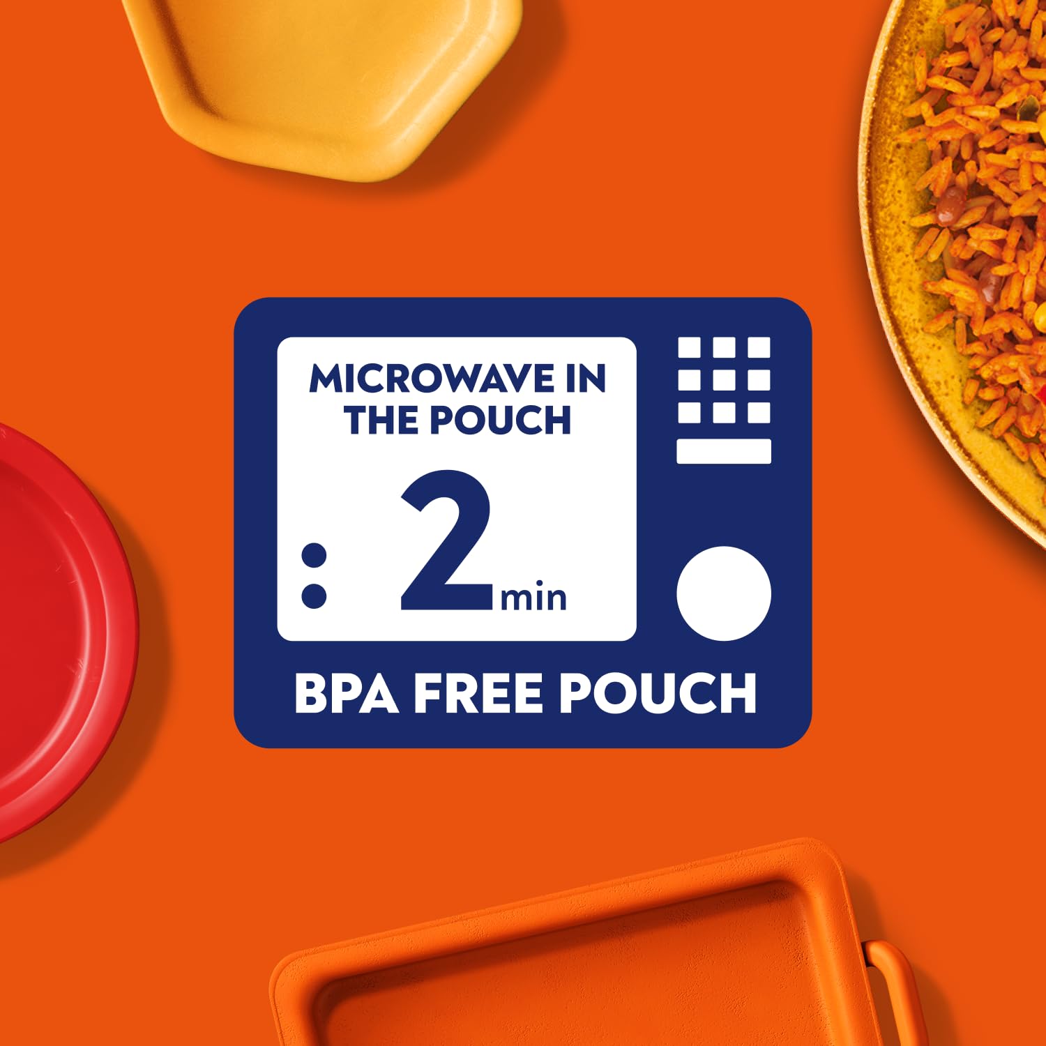 Ben's Original Mexican Style Microwave Rice Pouch 220g - Serves 2 3