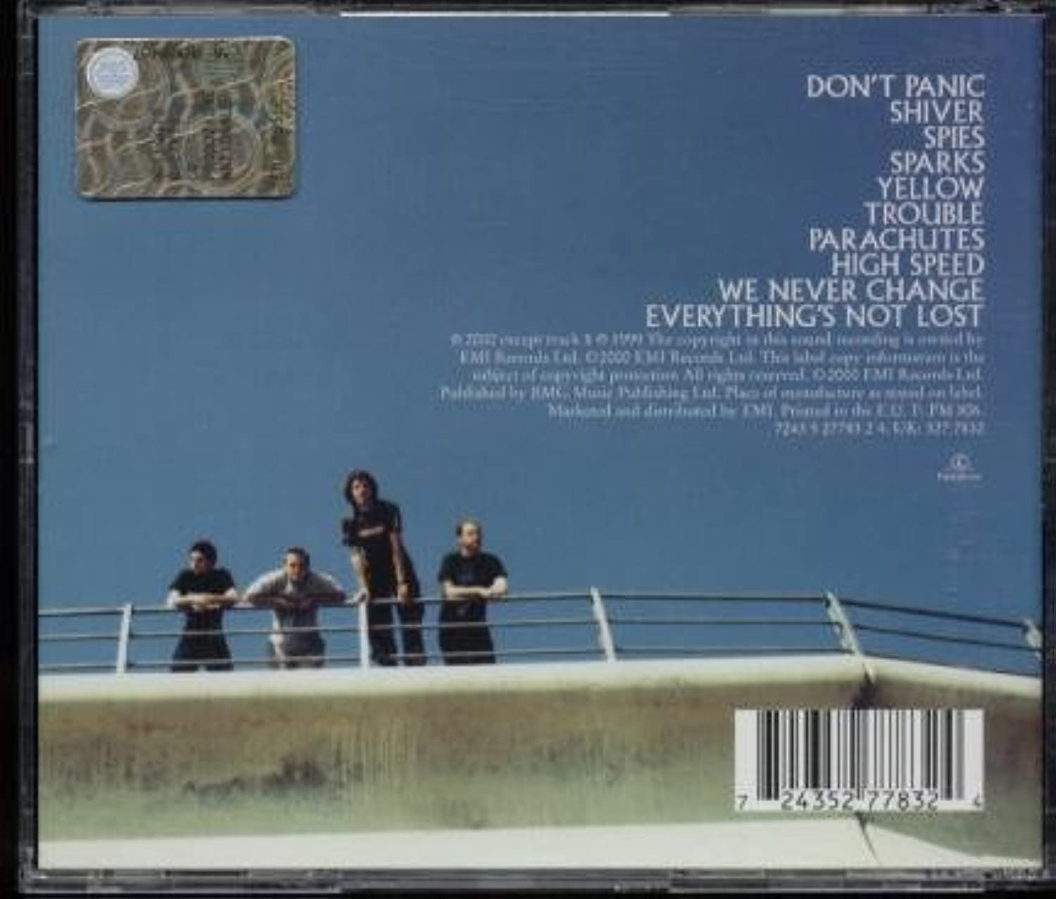 Coldplay - Parachutes Audio CD 5