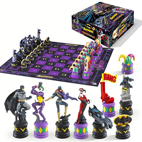 The Noble Collection Batman Vinyl Chess Set NN4680