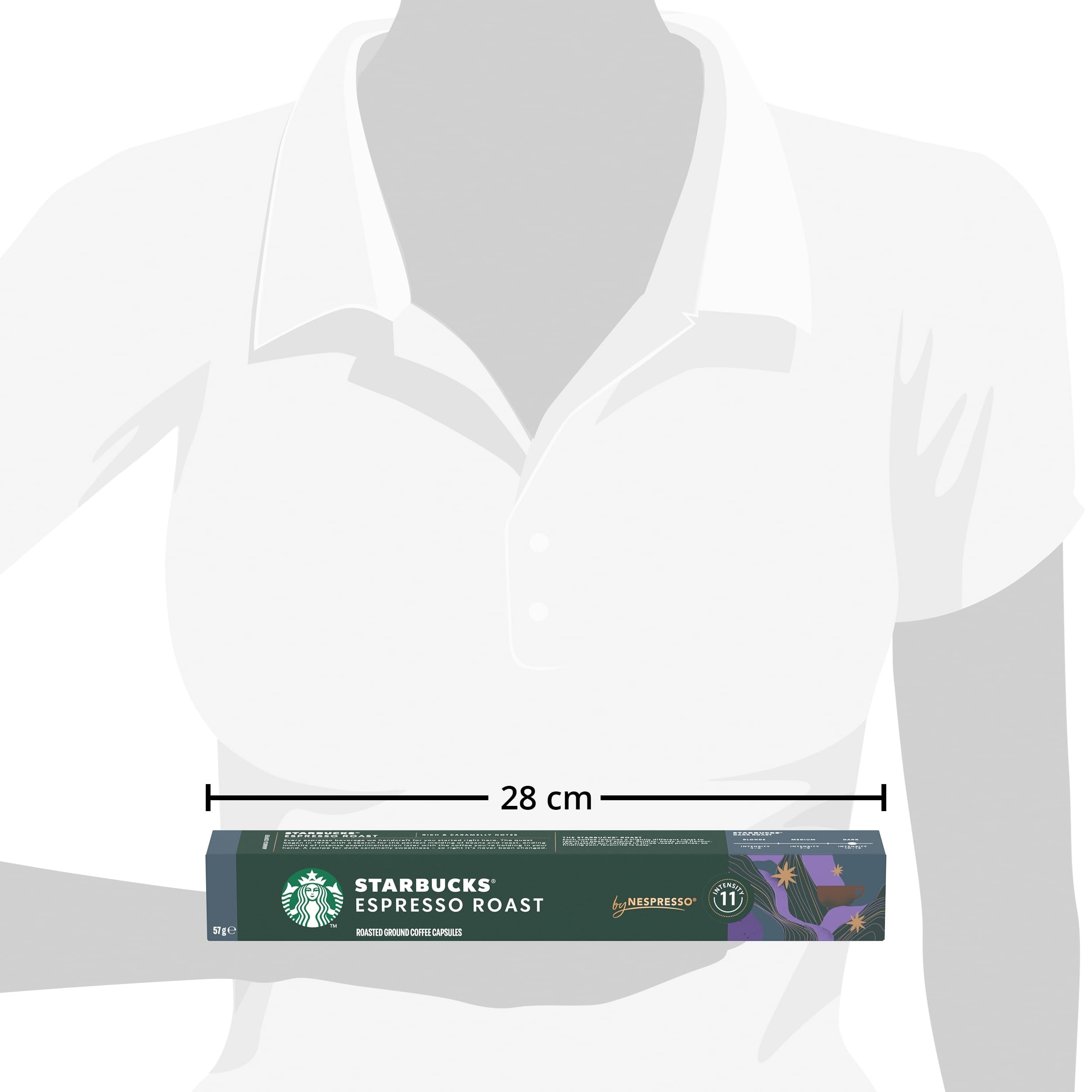 STARBUCKS - Coffee Shop Classics Espresso Roast Pack by Nespresso, 100 Capsules 3