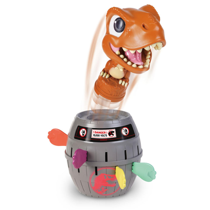 TOMY Pop Up Trex Classic Children's Action Game - Family Board Game for Kids 4+