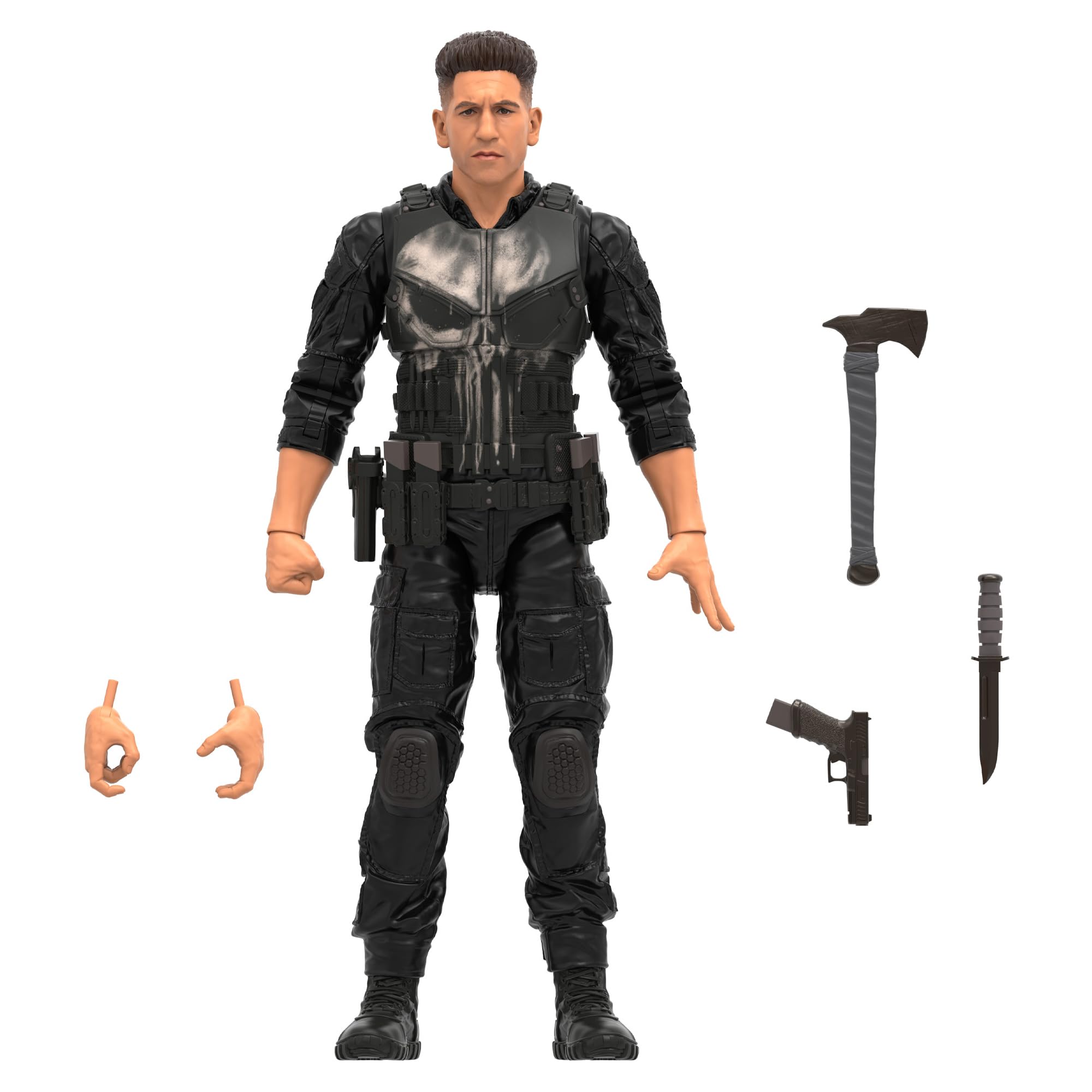 Marvel Legends Series Punisher Action Figure - Daredevil: Born Again | 6 Inch 1