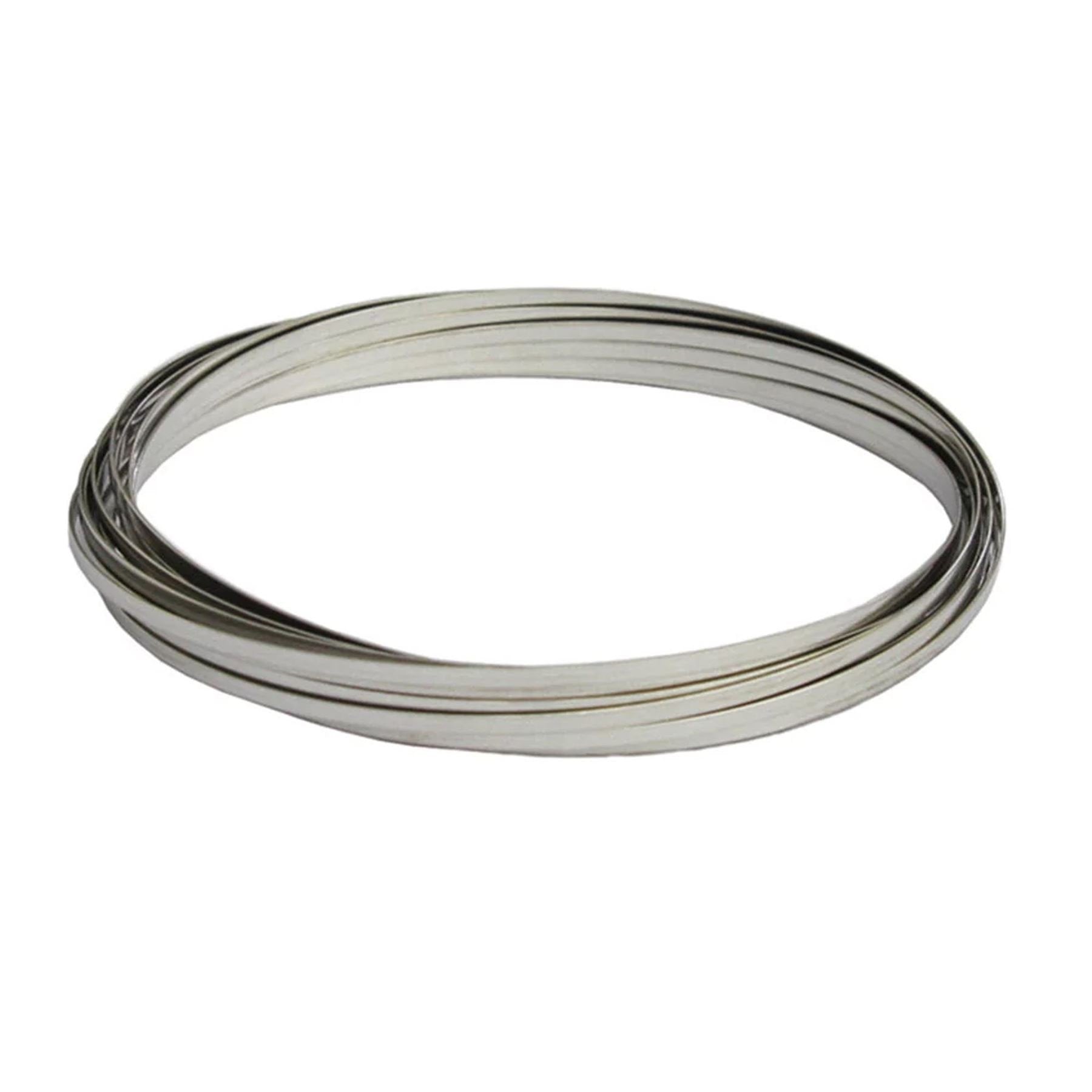 SHATCHI Kinetic Flow Ring - Stainless Steel Arm Spinner for Stress Relief | Unisex Ages 6+ | Silver 7