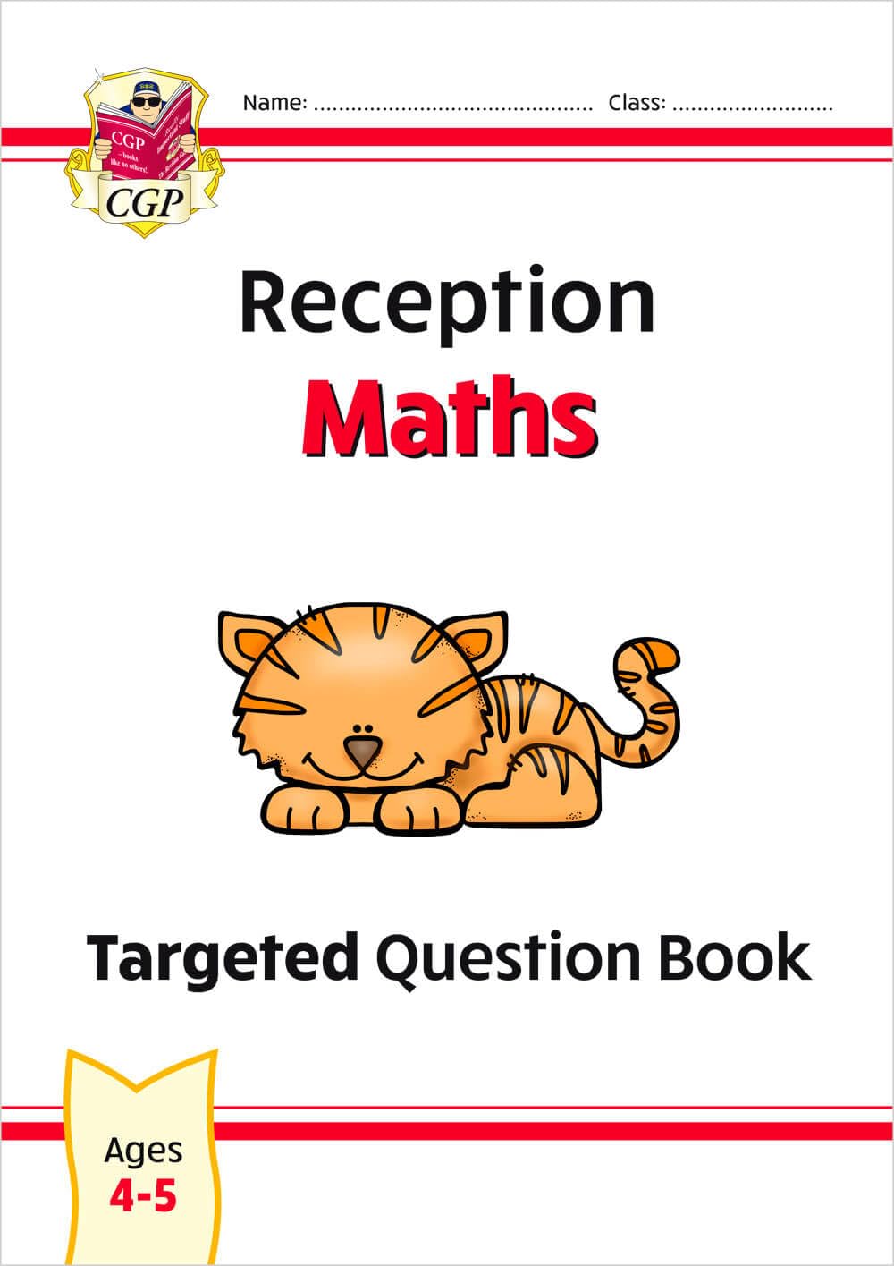 CGP Reception Maths Targeted Question Book - Ages 4-5 | Paperback | 48 Pages 1