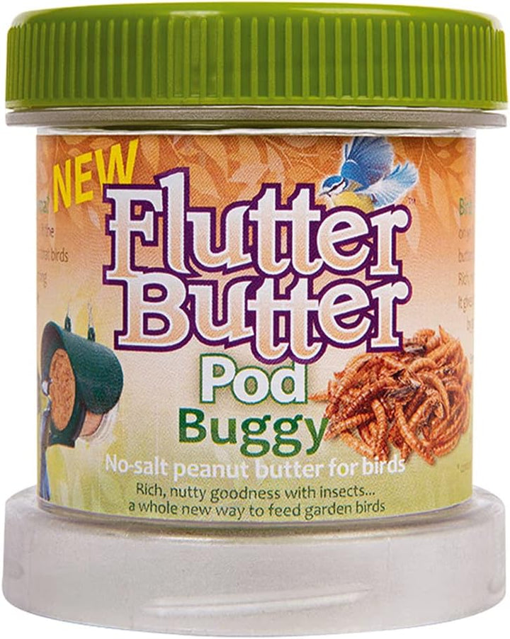 Jacobi Jayne FB-PB3 Flutter Butter Buggy Pods, Pack of 3 x 170g