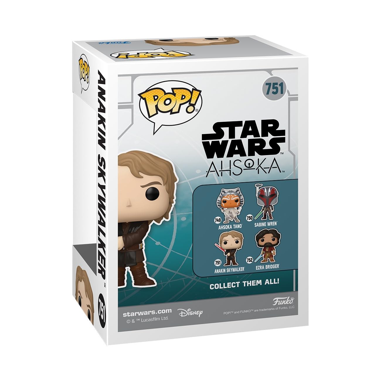 Funko Pop! Star Wars Ahsoka - Anakin Skywalker Vinyl Figure (83763) 3
