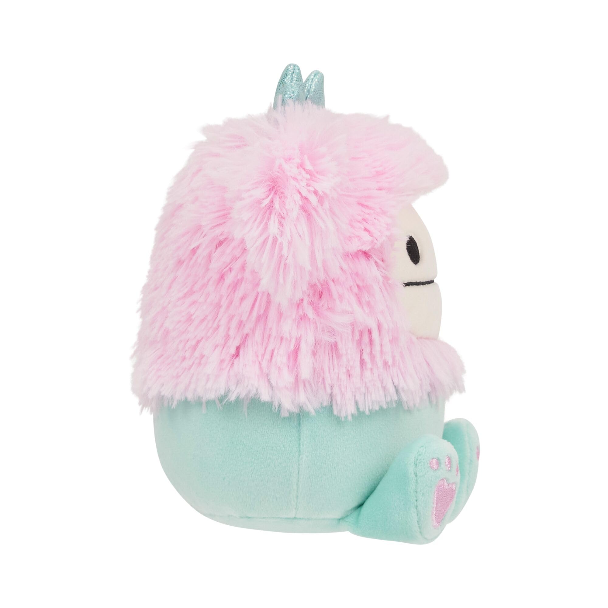 Squishmallows Bessem the Bigfoot Plush - 7.5-Inch Valentine's Edition | Polyester | Unisex Children 4