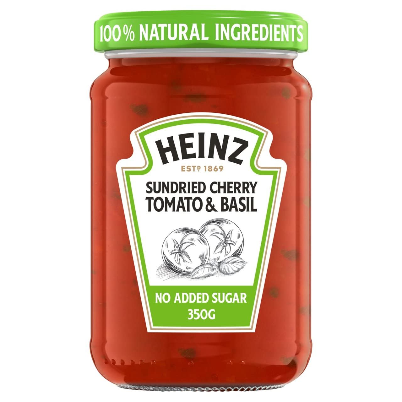 Heinz Cherry Tomato & Basil Pasta Sauce 350g 1