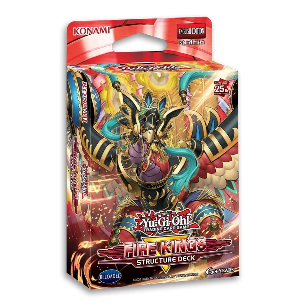 Yu-Gi-Oh! Fire Kings Structure Deck (Reprint) [Trading Card Set]