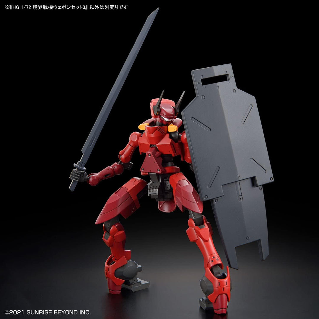 Bandai AMAIM Warrior at the HG 1/72 - Weapon Set 3 Model Kit (2654296)