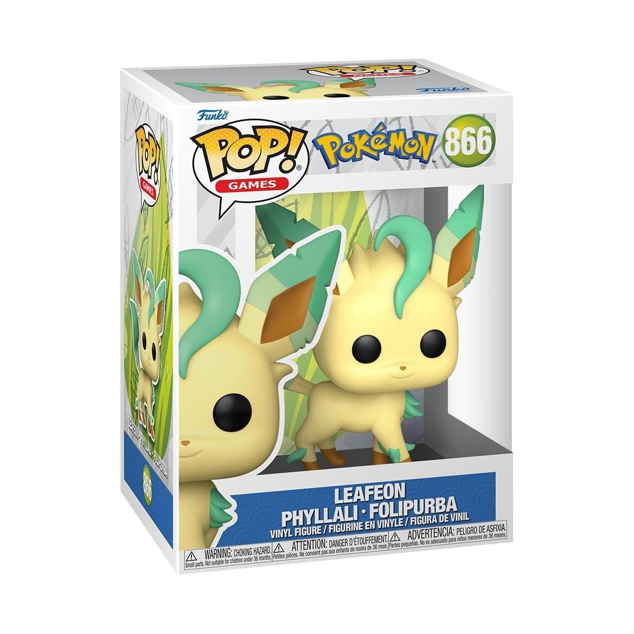 Funko Pop! Games: Pokemon - Leafeon Vinyl Figure (74214) 9