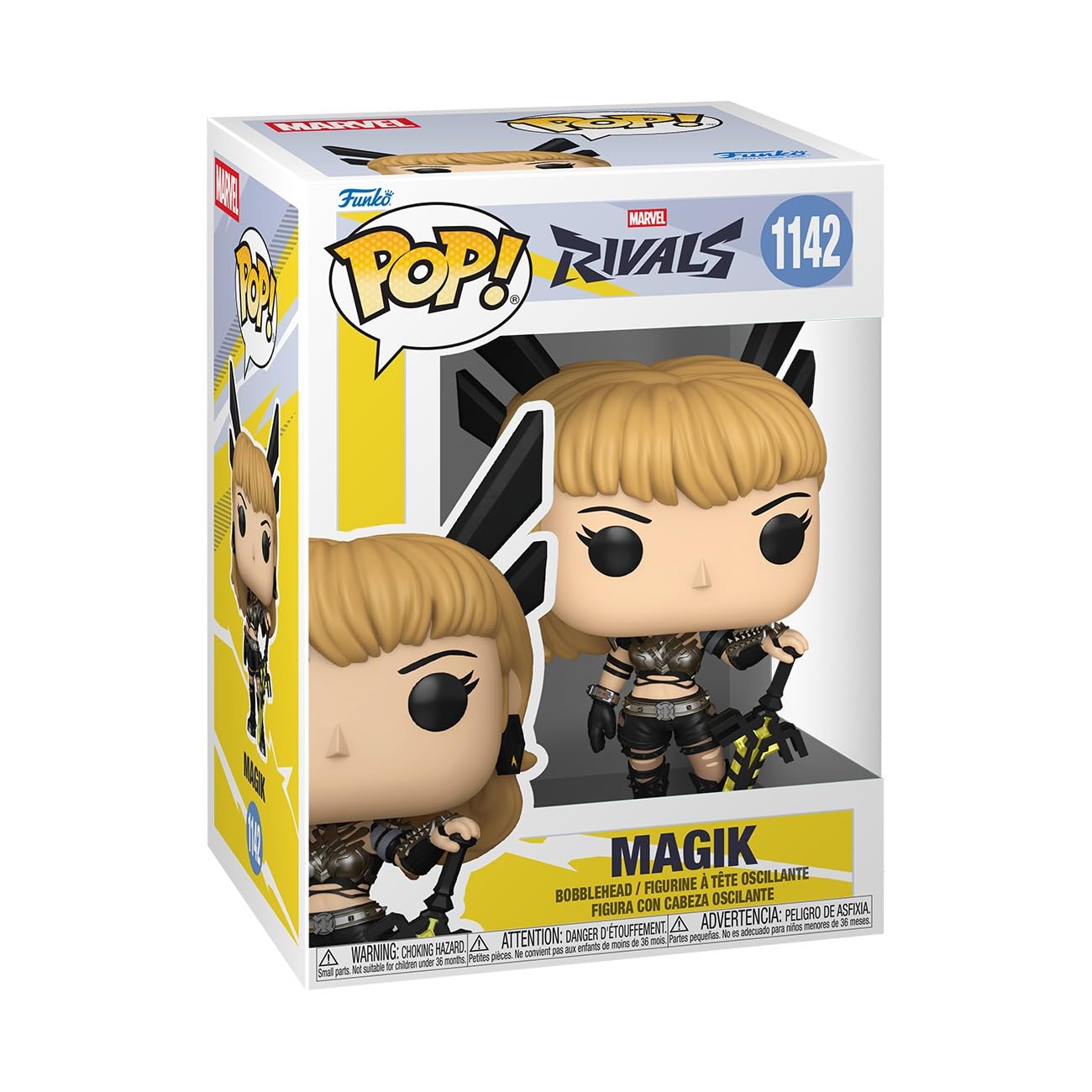 Funko Pop! Games: Marvel Rivals - Magik Collectible Vinyl Figure | 3.75 in | Red and Black 1