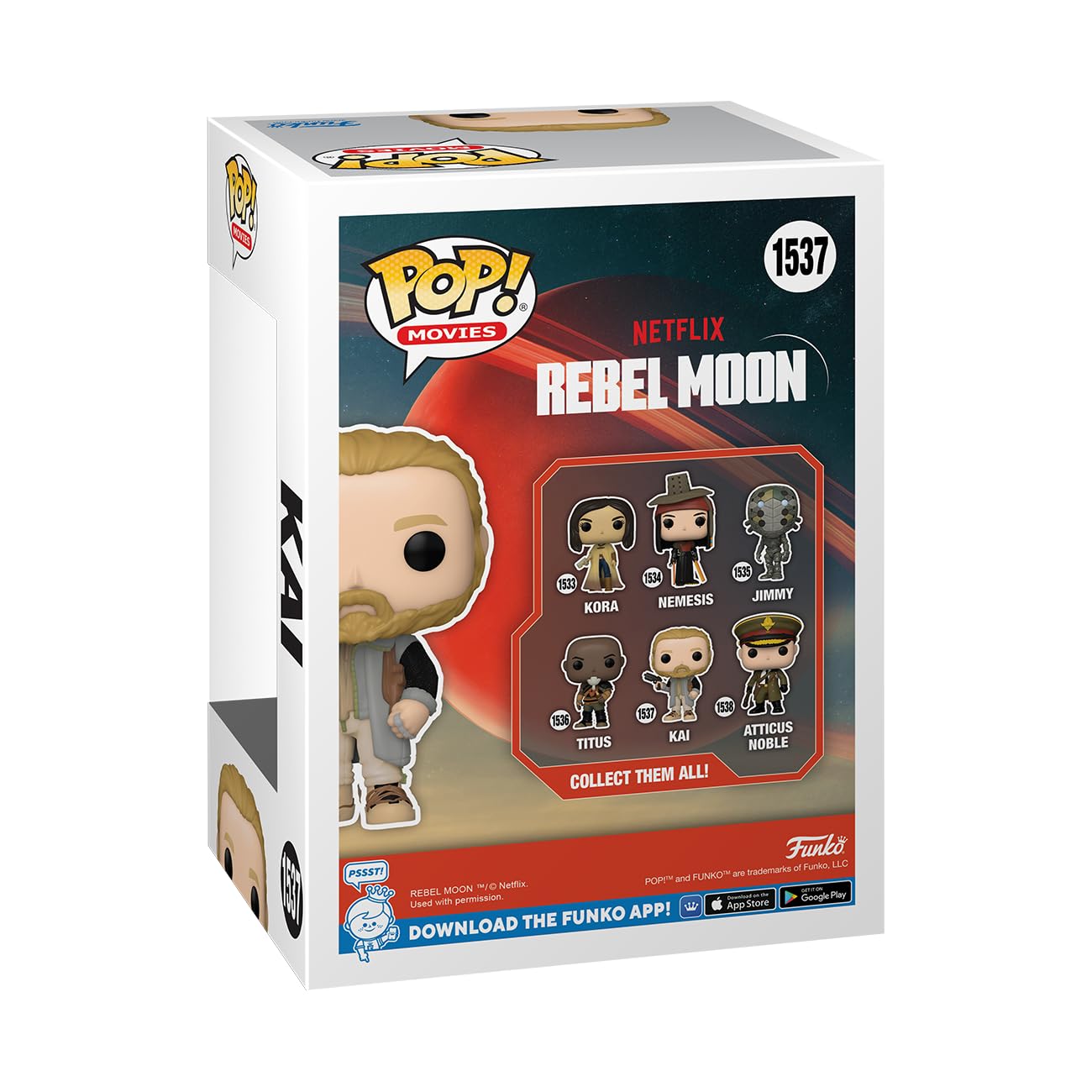 Funko Pop! Movies: Rebel Moon - Kai Vinyl Figure (72626) 11