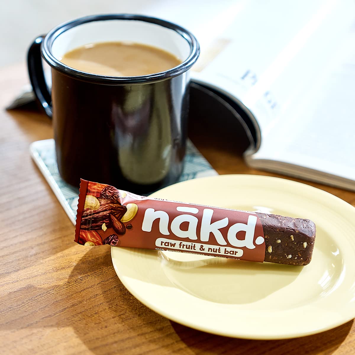 Nakd Cocoa Orange Natural Fruit & Nut Bars - Vegan Gluten Free Snack - 35g x 18 2