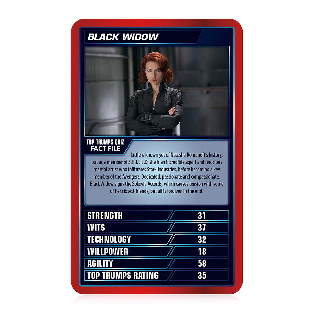 Top Trumps Marvel Cinematic Universe Special Card Game