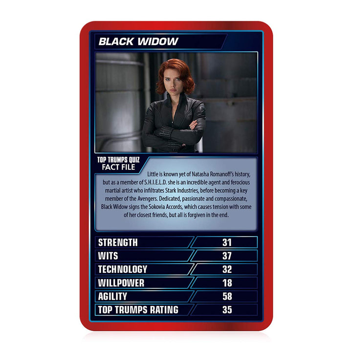 Top Trumps Marvel Cinematic Universe Special Card Game