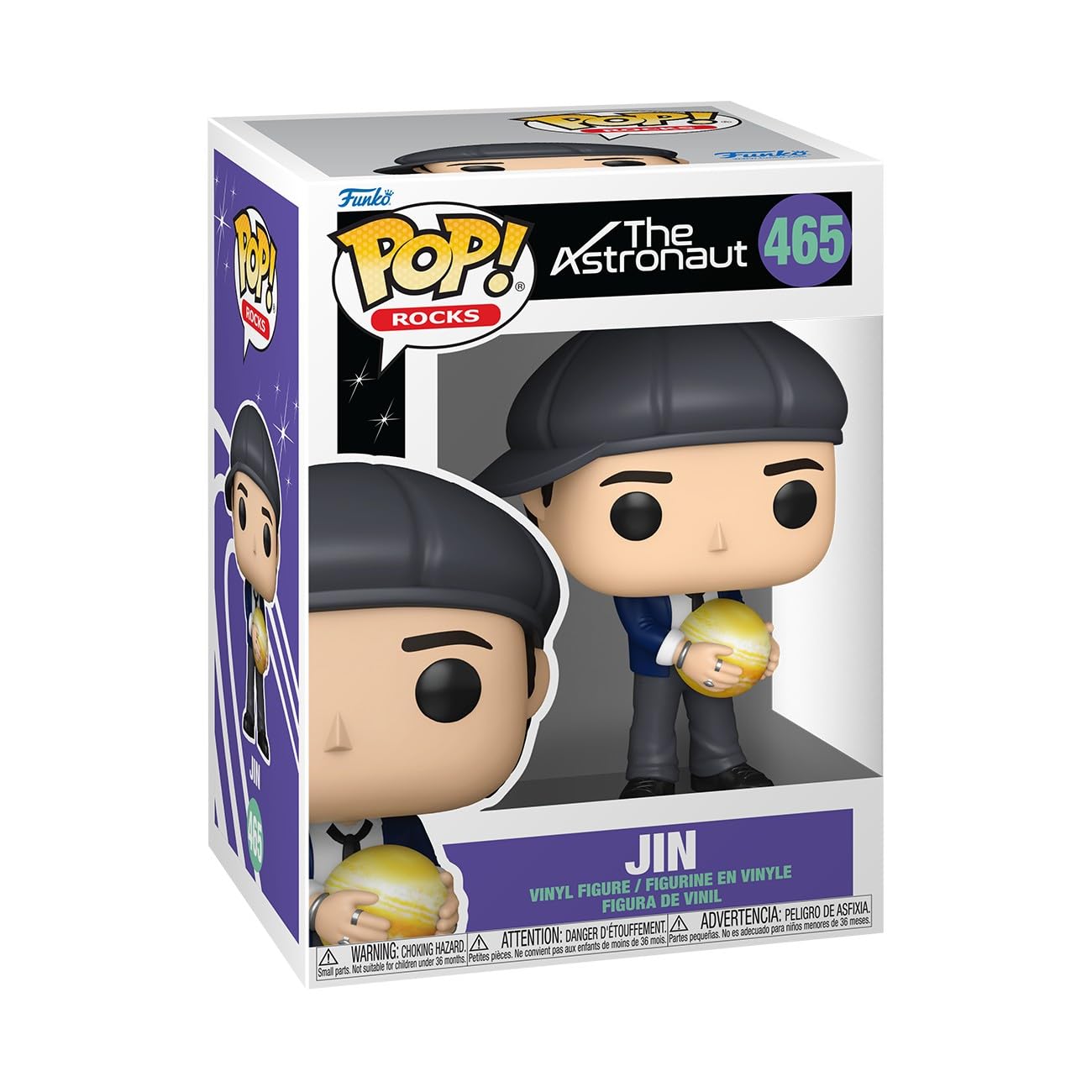 Funko Pop! Rocks: Jin (Astronaut) - BTS Vinyl Figure Collectible 3