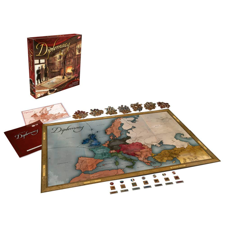 Avalon Hill Diplomacy Board Game, Multicoloured