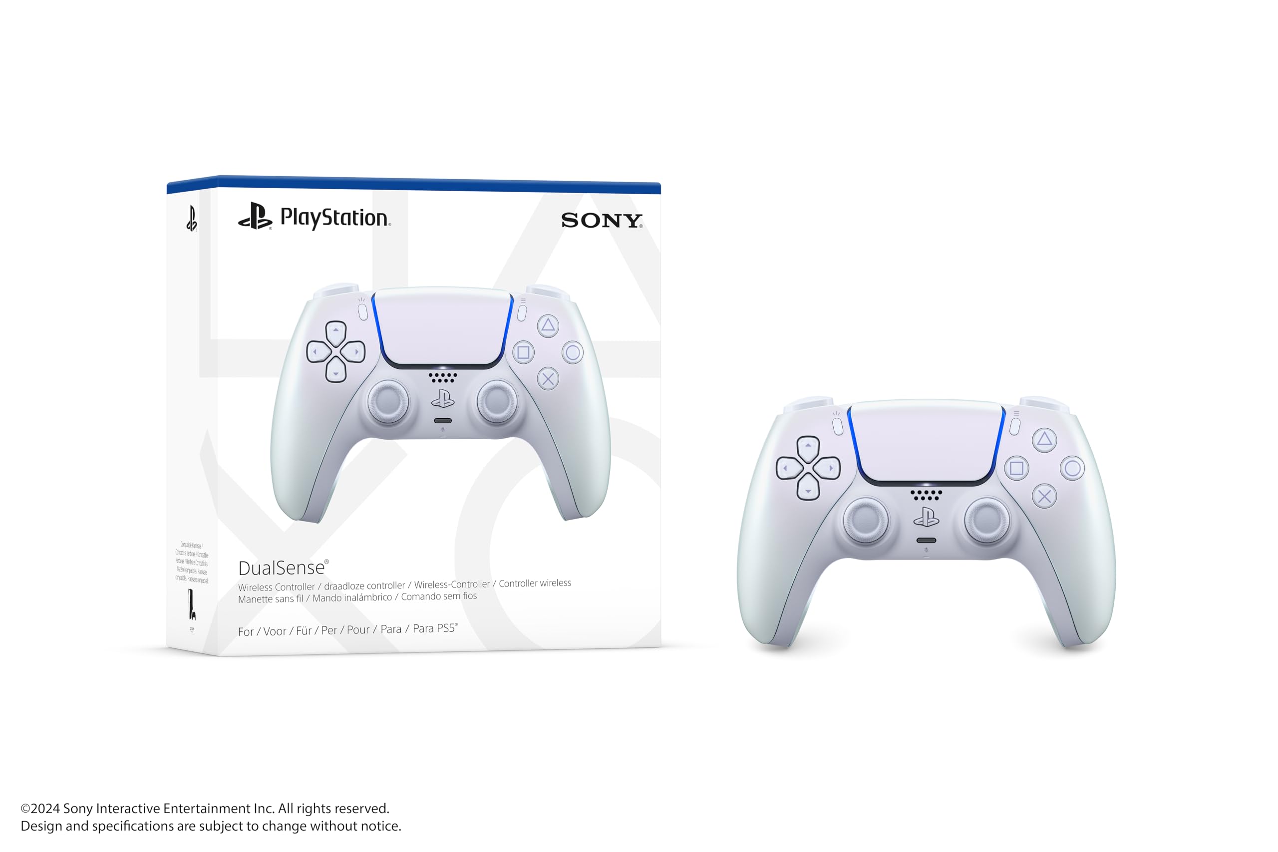 DualSense Wireless Controller - PlayStation5 Chroma Pearl 3