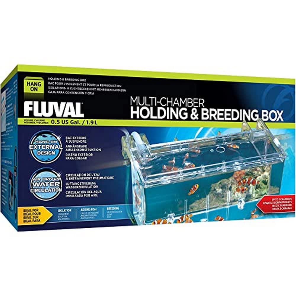 Fluval Marina Hang-On Breeding Box - Large Size, 1.9 Litre Capacity | Easy to Install