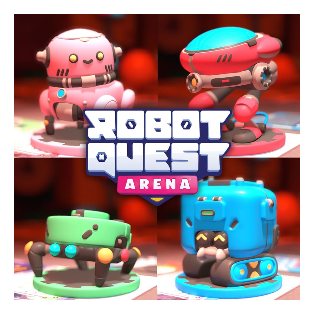 Wise Wizard Games Robot Quest Arena Board Game 8