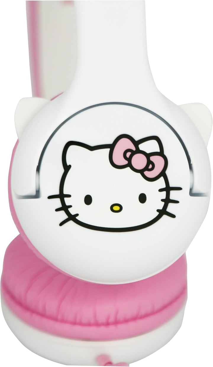 OTL Technologies Hello Kitty Wired Headphones with 3D Moulded Ears - Pink (HK1374)