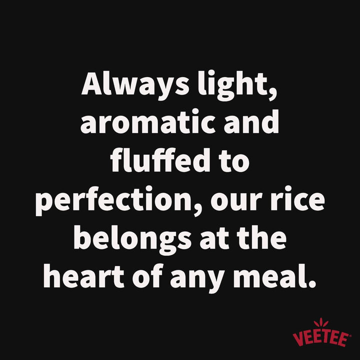 Veetee Microwavable Basmati Rice Twin Pot, 250g (Pack of 6)