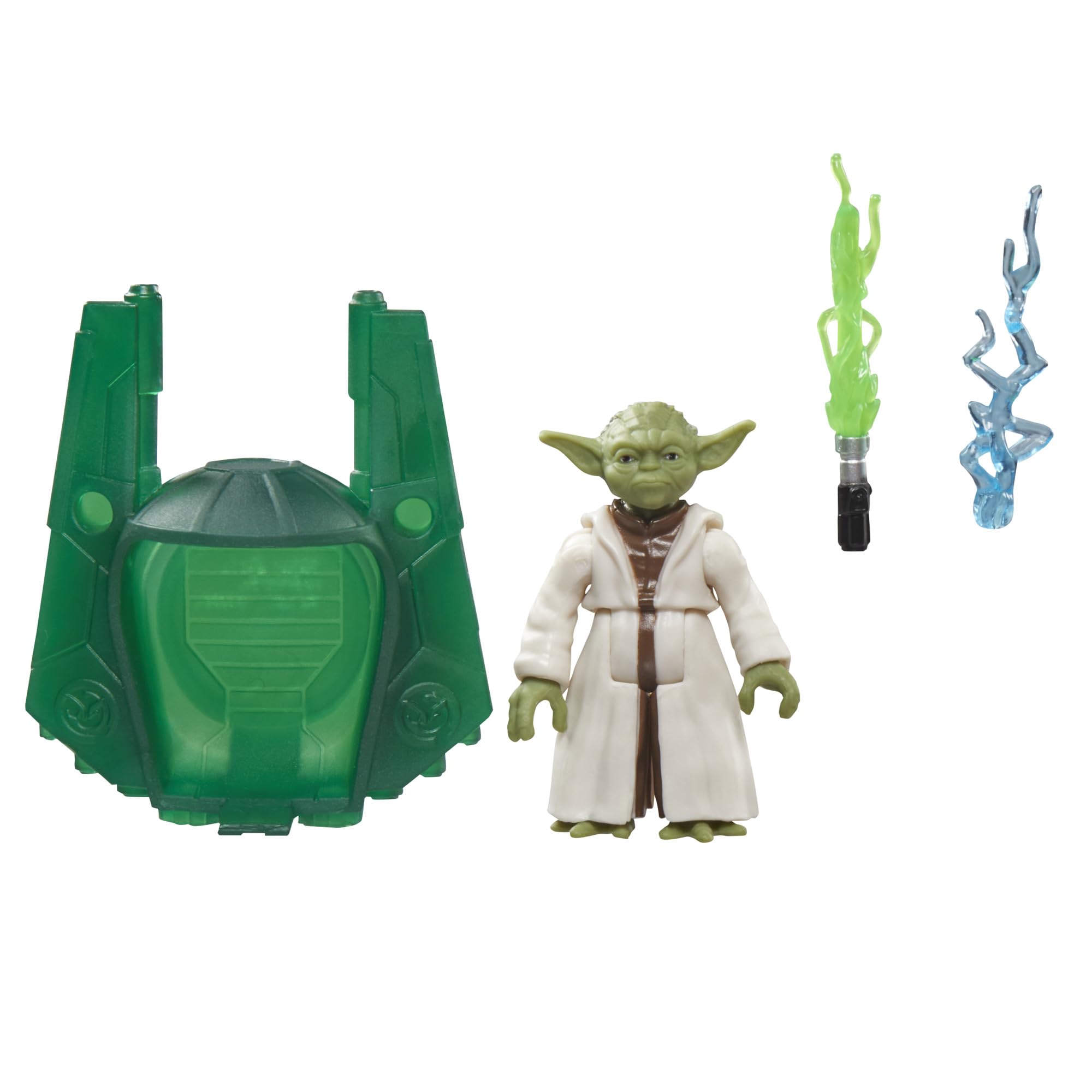 Star Wars Master Yoda 4-Inch Scale Action Figure | 2-Inch Figure, Lightsaber, Force Accessory | Ages 4+ 1