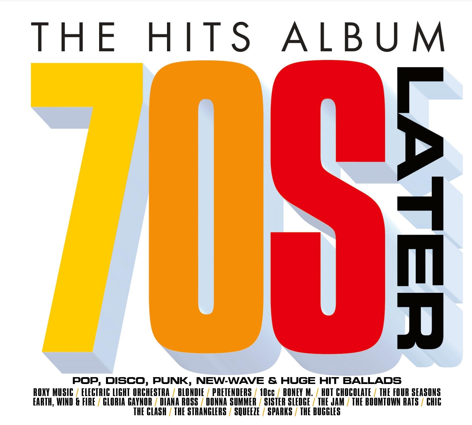 Various Artists - The Hits Album - The Later 70s [3CD Box Set]