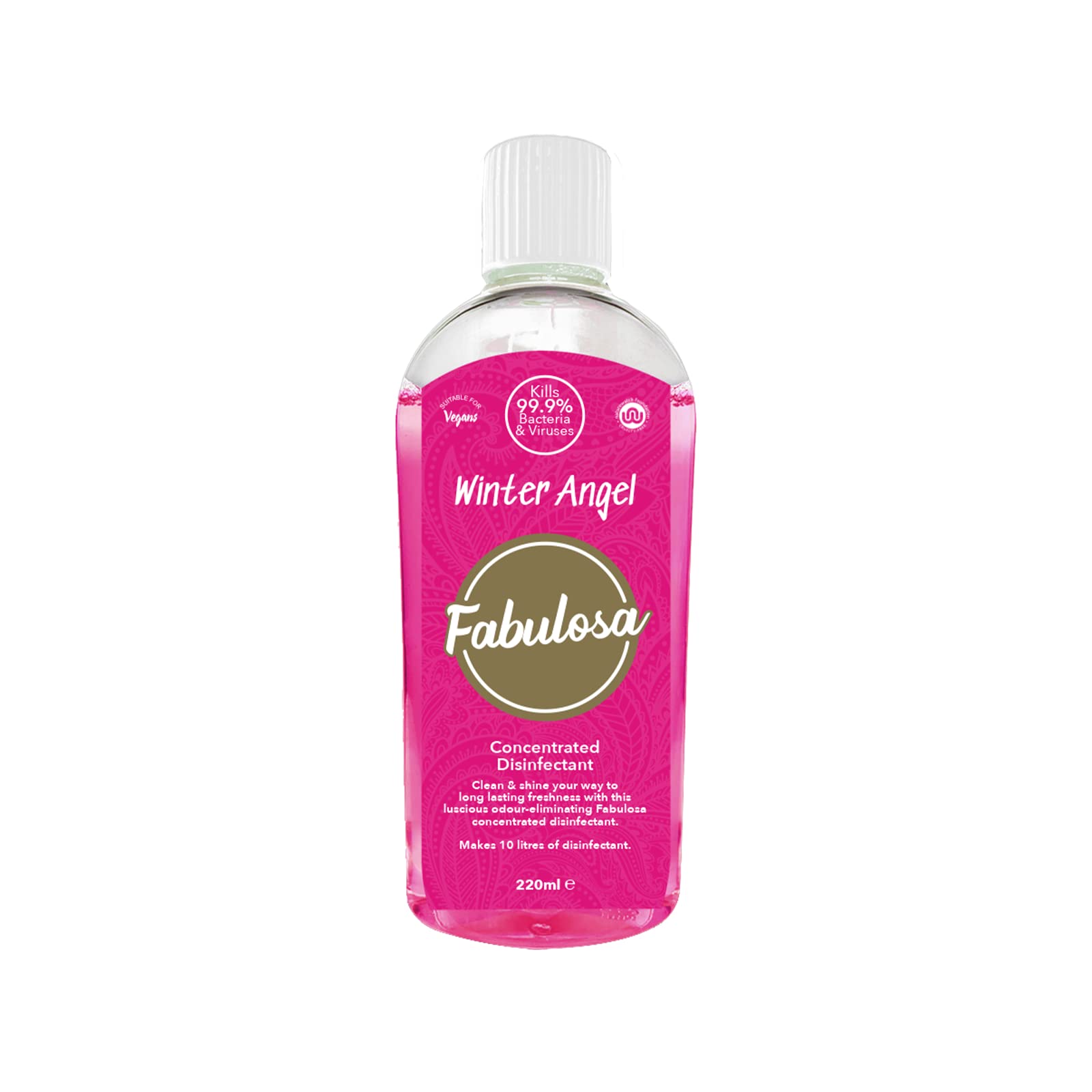 Fabulosa 4 in 1 Concentrated Antibacterial Disinfectant All Purpose Cleaner | 220 ml Liquid 1