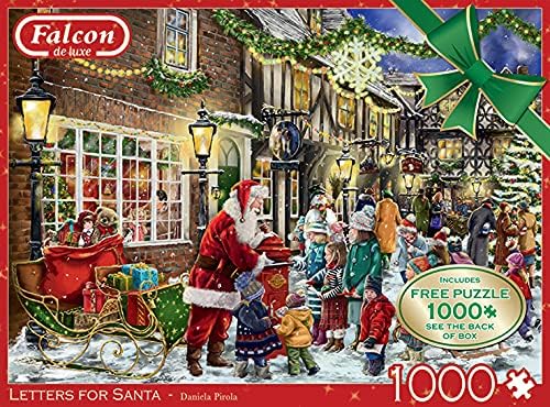 Falcon de luxe - Letters for Santa 1000-Piece Jigsaw Puzzle (2-Pack) 5