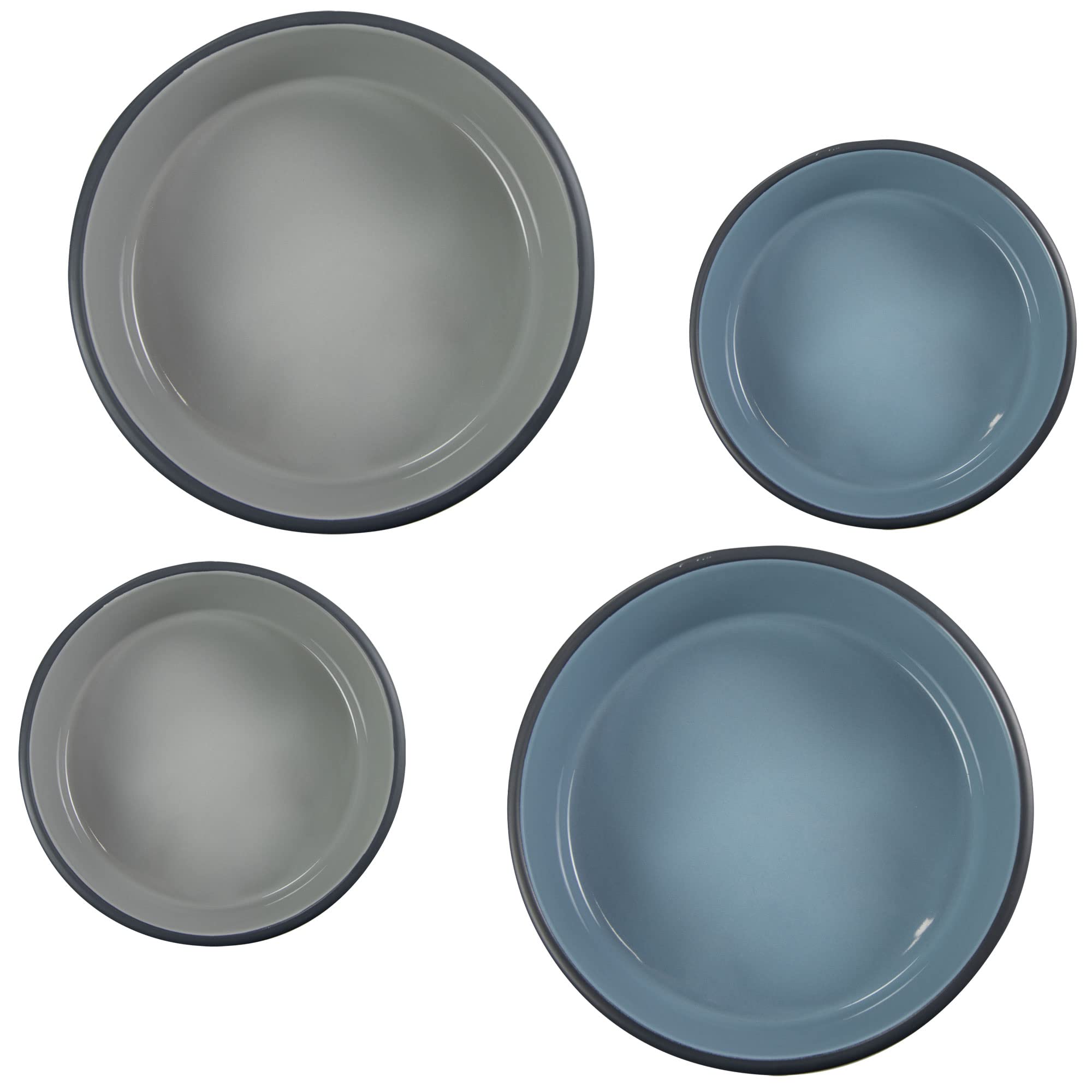 TRIXIE Jimmy Ceramic Dog Bowl - 15 cm Diameter | Dishwasher Safe | Non-Slip Base