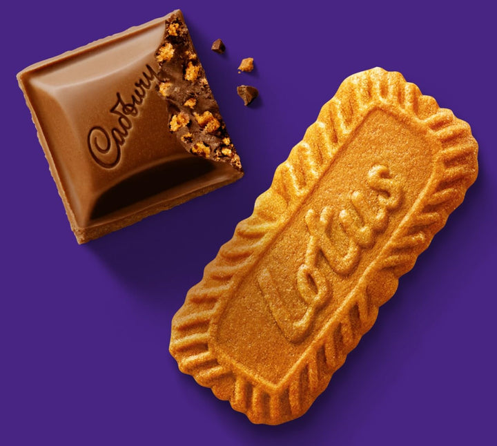 Cadbury Dairy Milk Lotus Biscoff Chocolate Bar - 350g