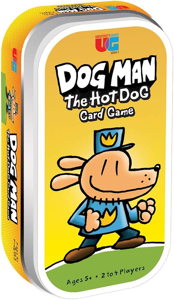 University Games Dog Man The Hot Dog Card Game - Family Card Game for Kids Ages 5+ 1