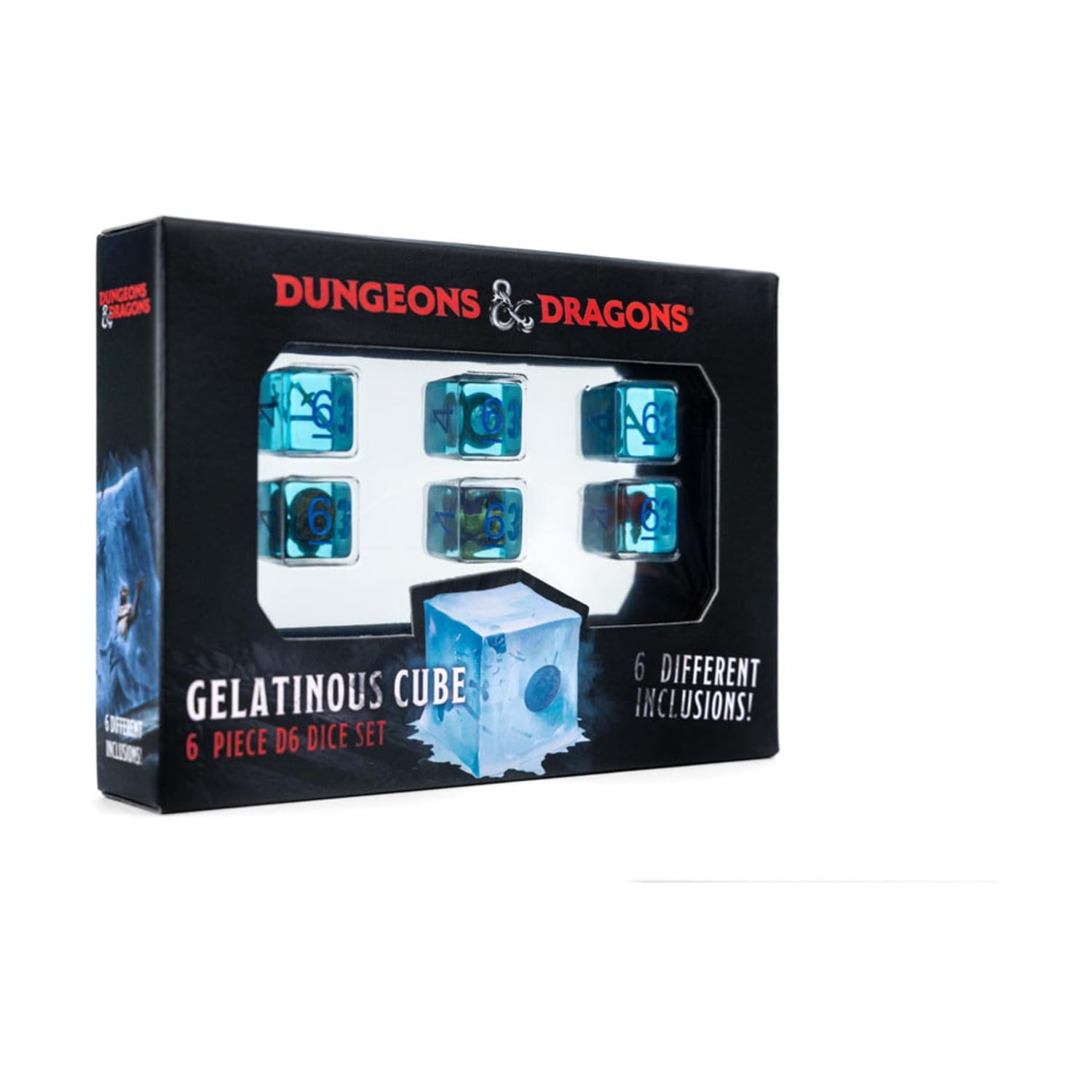 Fanroll Dungeons & Dragons Gelatinous Cube Polyhedral Dice Set