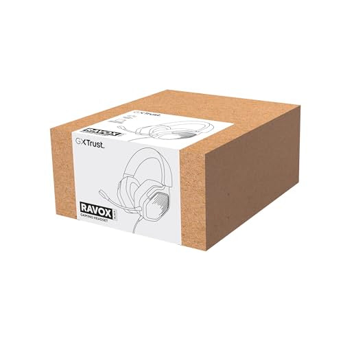 Trust Gaming Ravox GX1492 Gaming Headset with 50mm Drivers for PS5, PS4, Switch, PC, Mobile - 3.5mm Audio 24
