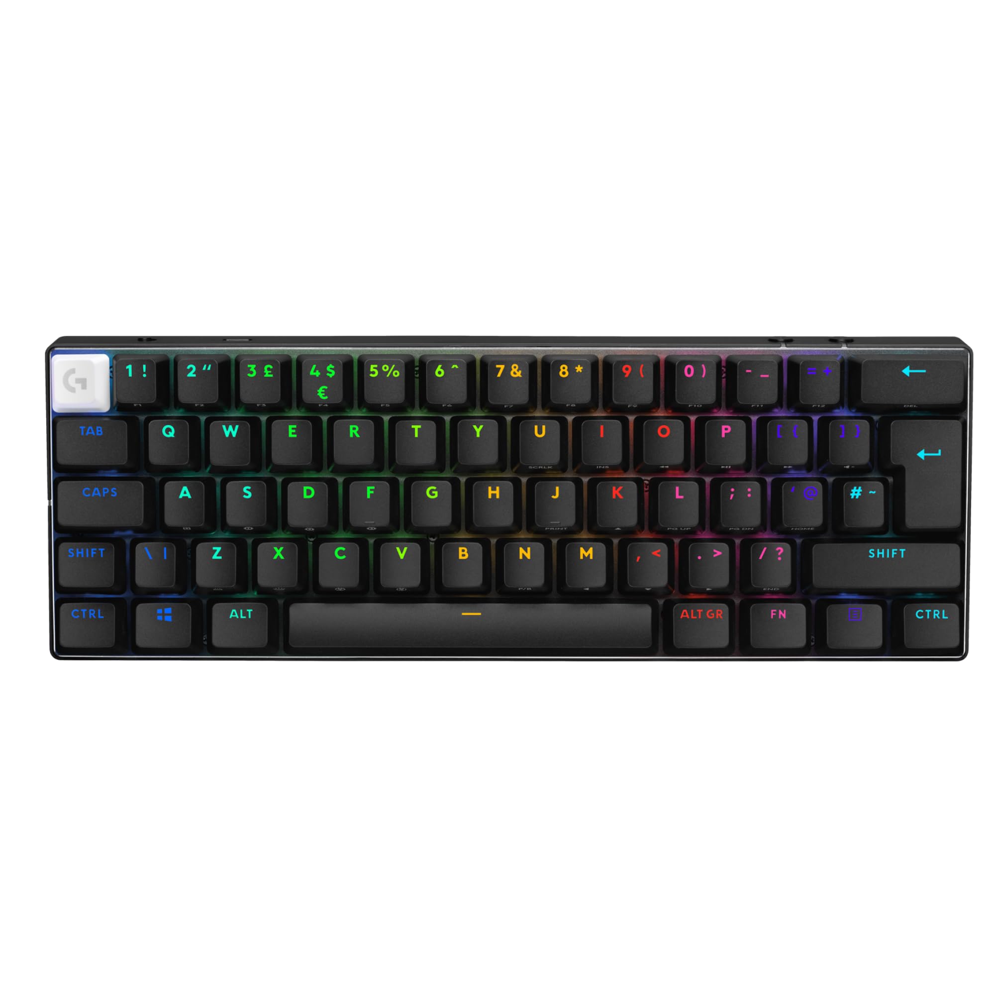 Logitech G PRO X 60 LIGHTSPEED Wireless Gaming Keyboard - Ultra Compact TKL with Optical Switches